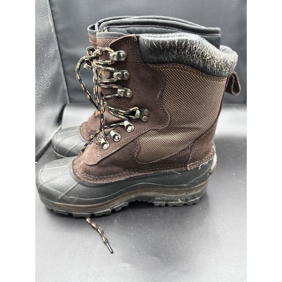 Ranger Men\'s Brown Thermolite Insulated Winter Snow Duck Boots 8